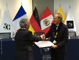 award ceremony university Lima 2018